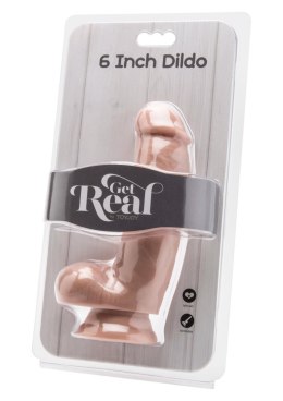 Członek na przyssawce dildo realistyczne sex 15cm