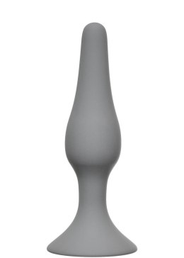 Smukły czubek korek plug analny przyssawka 15cm