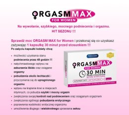 Tabletki na libido orgazm dla kobiet ORGASM MAX