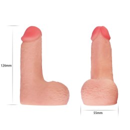 Elastyczny bardzo giętki penis realistyczne dildo