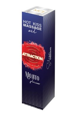 Żel jadalny do masażu Hot Kiss Smak Mojito 50ML