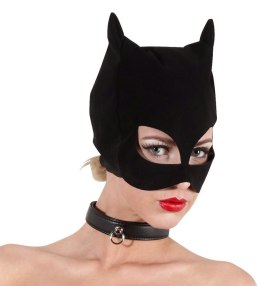 Maska kota z uszami przebranie dla kobiety bdsm