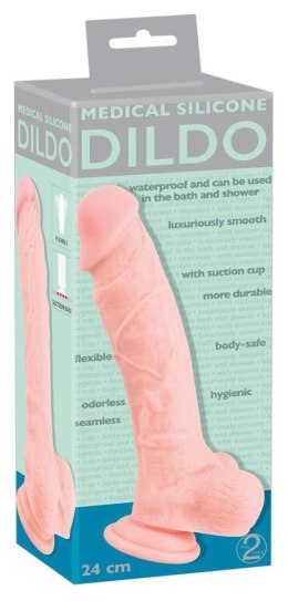 Realistyczny gruby duży penis dildo przyssawka 24c