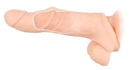Nasadka rozciągliwa na penisa jądra wydłuża 21cm