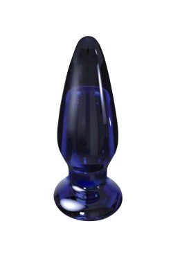 Szklany wibrujący korek analny sex buttplug 11cm