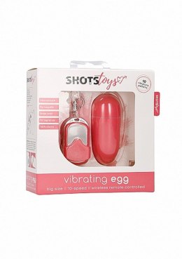 10 Speed Remote Vibrating Egg - Big - Pink