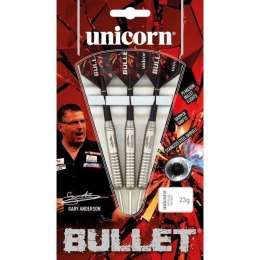 Rzutki steel tip Unicorn Bullet Stainless Steel - Gary Anderson 22g:27520|24g:27521|26g:27522 24 g