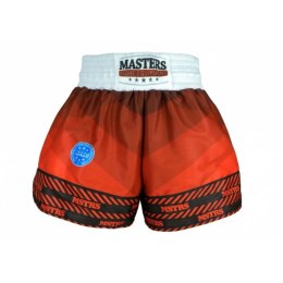 Spodenki Masters do kickboxingu Skb-W M 06654-02M czerwony+XL