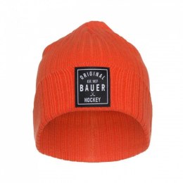 Czapka zimowa Bauer Tricot Jr 1057396 pomarańczowy