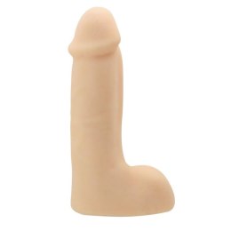 Naturalny penis z jądrami miękki elastyczny 18cm