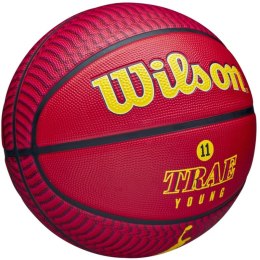 Piłka do koszykówki Wilson NBA Player Icon Trae Young Outdoor Ball WZ4013201XB 7