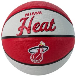 Piłka do koszykówki Wilson Team Retro Miami Heat Mini Ball Jr WTB3200XBMIA 3