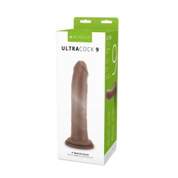 Gruby żylasty penis z mocną przyssawką 23 cm